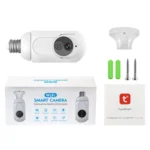 1080P Bulb Type WiFi Surveillance Camera Support Night Vision & Two-way Intercom & Motion Detection - Image 13