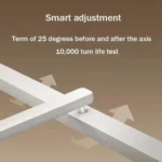 Original Xiaomi Mijia Desk Lamp 2 LED 60cm Long Lamp Holder HyperOS Connect, US Plug - Image 7