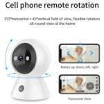 K11 1080P HD Night Vision Dual-Band Dual-Light Full Color WiFi Camera - Image 4