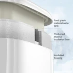 Yesido EC15 Small Multifunctional Ice Maker, Capacity: 1.3L - Image 8