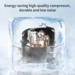 Yesido EC15 Small Multifunctional Ice Maker, Capacity: 1.3L - Image 9