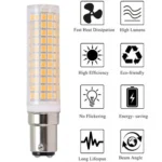 BA15D 15W 136 LEDs SMD 2835 Dimmable Corn Light Bulb, AC110V - Image 4