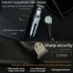 VGR V-055 10W USB Electric Household Hair Clipper - Image 6