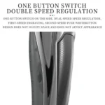 VGR V-070 10W USB 2-gears Electric Hair Clipper - Image 12