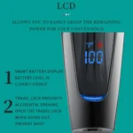 VGR V-070 10W USB 2-gears Electric Hair Clipper - Image 5