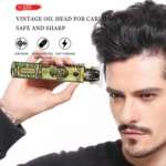 VGR V-085 Vintage Hairstyles Carving USB Electric Hair Clipper - Image 4