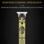 VGR V-085 Vintage Hairstyles Carving USB Electric Hair Clipper - Image 7