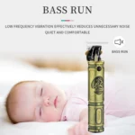 VGR V-085 Vintage Hairstyles Carving USB Electric Hair Clipper - Image 8