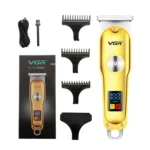VGR V-290 Portable Mini USB Electric Hair Clipper with Digital Display - Image 3