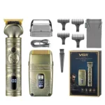 VGR V-649 USB Digital Display Electric Hair Clipper & Shaver Set - Image 2