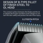 VGR V-652 Professional Digital Display USB Electric Hair Clipper - Image 4