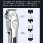 VGR V-652 Professional Digital Display USB Electric Hair Clipper - Image 7