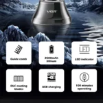 VGR V-653 Professional USB Electric Hair Clipper with Holder - Image 4