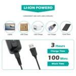 VGR V-653 Professional USB Electric Hair Clipper with Holder - Image 9