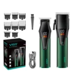 VGR V-677 LED Digital Display Electric Hair Clipper & Trimmer Set - Image 3