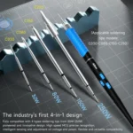 Aixun T225 4 in 1 Intelligent 7 Core Soldering Handle for C250 / C150 / C080 / C030 Soldering Tips - Image 2