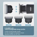 VGR V-933 Professional Salon USB Electric Hair Clipper - Image 7