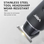 VGR V-937 LED Digital Display Salon USB Electric Hair Clipper - Image 6