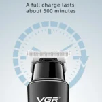 VGR V-937 LED Digital Display Salon USB Electric Hair Clipper - Image 8