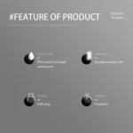 VGR V-951 IPX5 LED Digital Display Portable Light USB Hair Clipper - Image 5