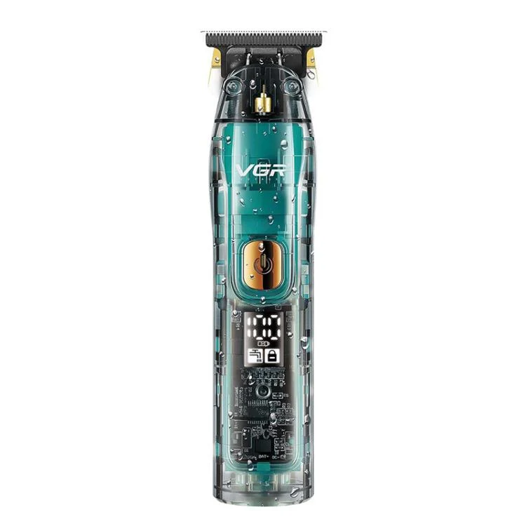 VGR V-961 IPX7 LED Digital Display USB Electric Hair Clipper