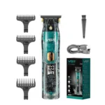 VGR V-961 IPX7 LED Digital Display USB Electric Hair Clipper - Image 4