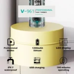 VGR V-961 IPX7 LED Digital Display USB Electric Hair Clipper - Image 5