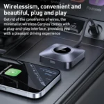 Yesido KM23 Wireless CarPlay with USB to Type-C Adapter - Image 7