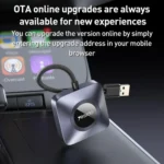 Yesido KM23 Wireless CarPlay with USB to Type-C Adapter - Image 9