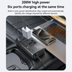 Yesido VC07 200W AC220V Multifunctional Car Inverter - Image 5