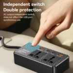 Yesido VC07 200W AC220V Multifunctional Car Inverter - Image 6