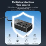 Yesido VC07 200W AC220V Multifunctional Car Inverter - Image 8