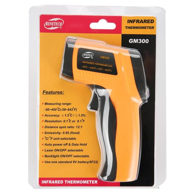 EDA0076756_4.webp BENETECH GM300 Infrared Thermometer, Temperature Range: -50 - 450 Degrees Celsius - Image 5