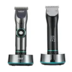VGR V-256 5-gear Fine-tuning Digital Display USB Hair Clipper with Holder - Image 2