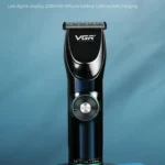 VGR V-256 5-gear Fine-tuning Digital Display USB Hair Clipper with Holder - Image 5