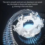 VGR V-305 Rotating Three-blade IPX7 Men Electric Shaver - Image 4