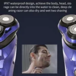 VGR V-305 Rotating Three-blade IPX7 Men Electric Shaver - Image 7