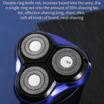 VGR V-305 Rotating Three-blade IPX7 Men Electric Shaver - Image 8