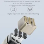 VGR V-335 Retro Digital Display IPX6 Electric Shaver - Image 5