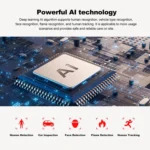 SriHome SH055 8MP HD Multi-lens 5X Optical Zoom Lens Panoramic PTZ Dome Camera - Image 7