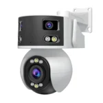 SriHome SH055B 8MP HD Multi-lens Super Wide Angle Panoramic PTZ Dome Camera