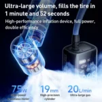 MOMAX CR16D 1-Move Support Car Digital Display Portable Smart Electric Wireless Air Pump - Image 4