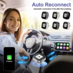 2 in 1 mini USB Wired to Wireless Car CarPlay / Android Auto Box Adapter - Image 3