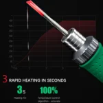 TBK-211 Portable Rechargeable Constant Temperature All-Purpose Soldering Station - Image 6