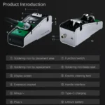 TBK-211 Portable Rechargeable Constant Temperature All-Purpose Soldering Station - Image 9