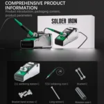 TBK-211 Portable Rechargeable Constant Temperature All-Purpose Soldering Station - Image 10