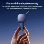 MOMAX UC19 60W 3 in 1 Car Charger with Retractable Cable - Image 8