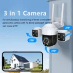 QX155 6MP Triple Camera SE Asia 4G Version Supports Humanoid Detection - Image 4