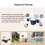 QX155 6MP Triple Camera SE Asia 4G Version Supports Humanoid Detection - Image 7