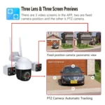 QX155 6MP Triple Camera SE Asia 4G Version Supports Humanoid Detection - Image 8